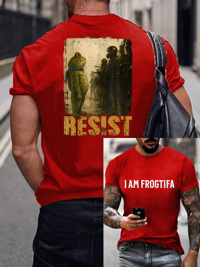 Men's FDT Portland Frog  Print T-Shirt