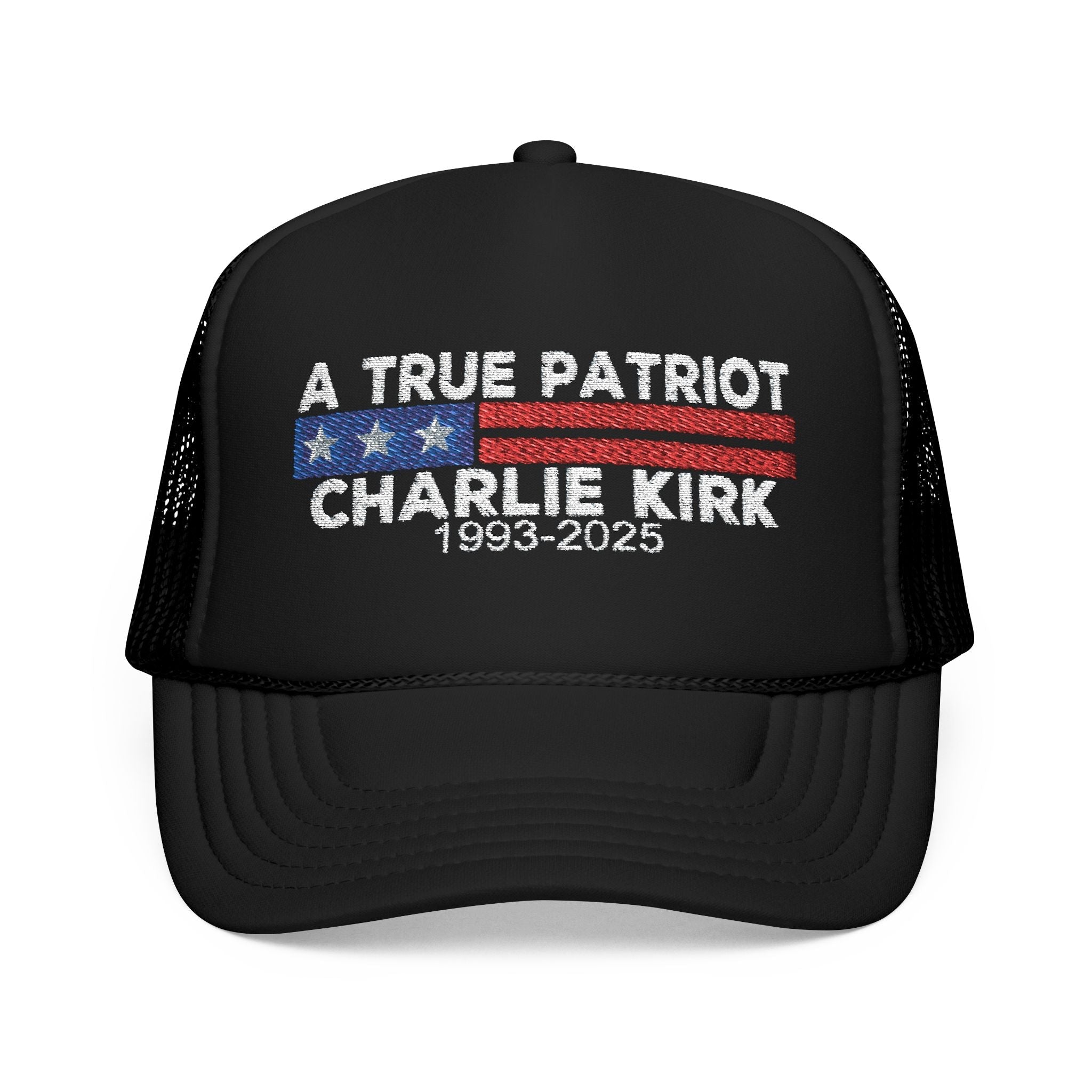 True Patriot Charlie Kirk Embroidered Hat