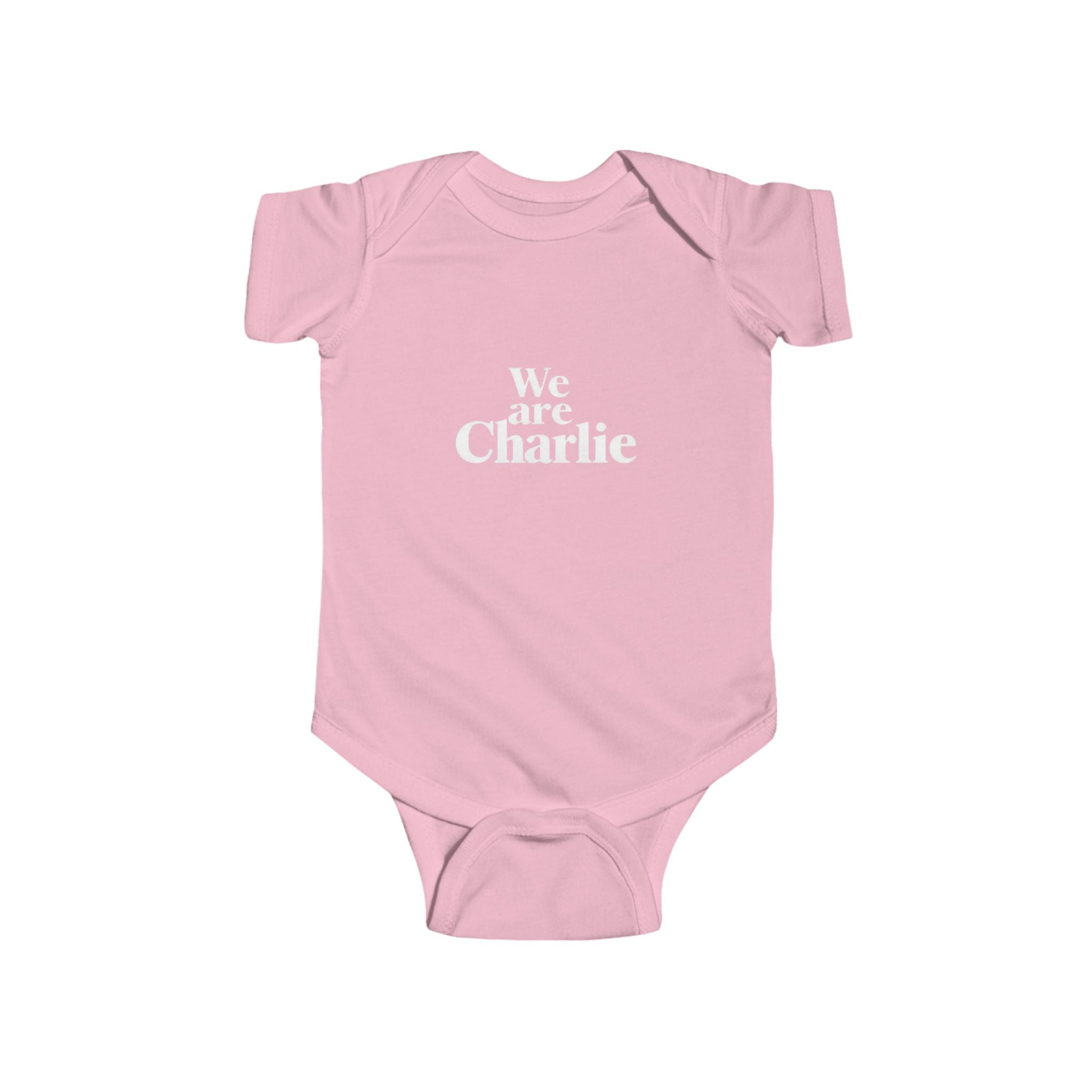 Infant Jersey Bodysuit "We are Charlie" Kirk