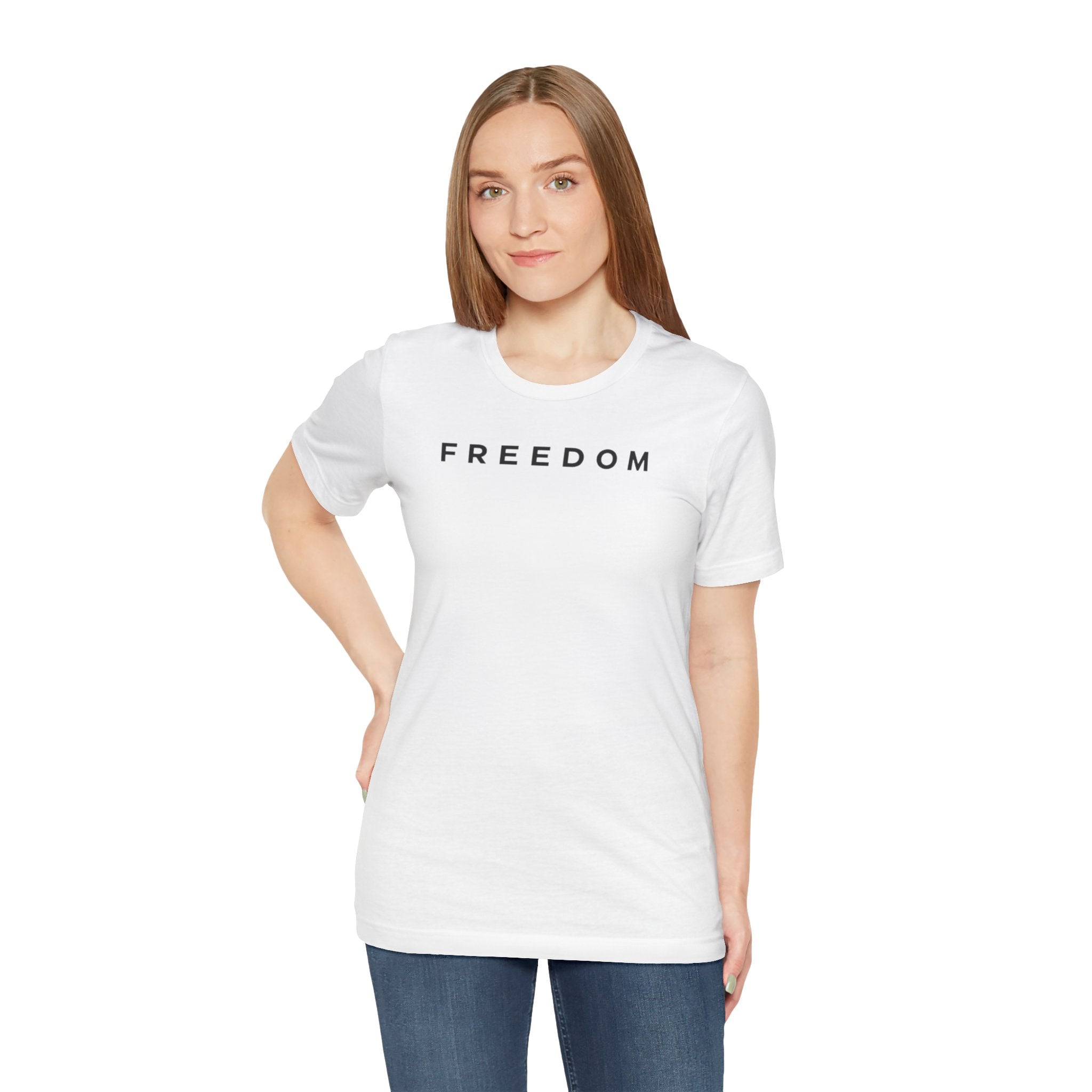 Simple FREEDOM Tee - Charlie Kirk Tribute