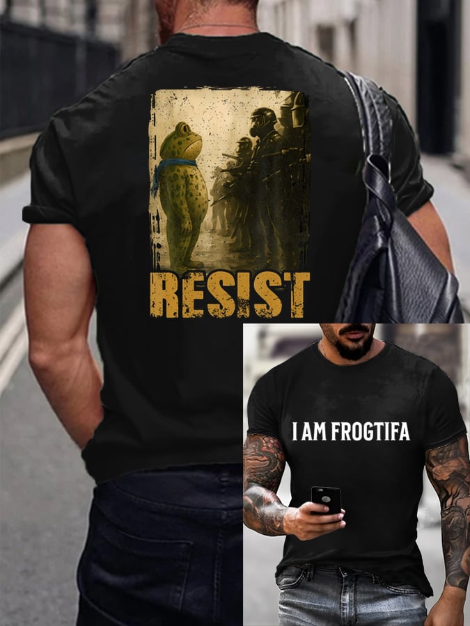 Men's FDT Portland Frog  Print T-Shirt