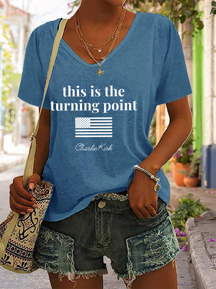 Women's Patriotic T-shirt