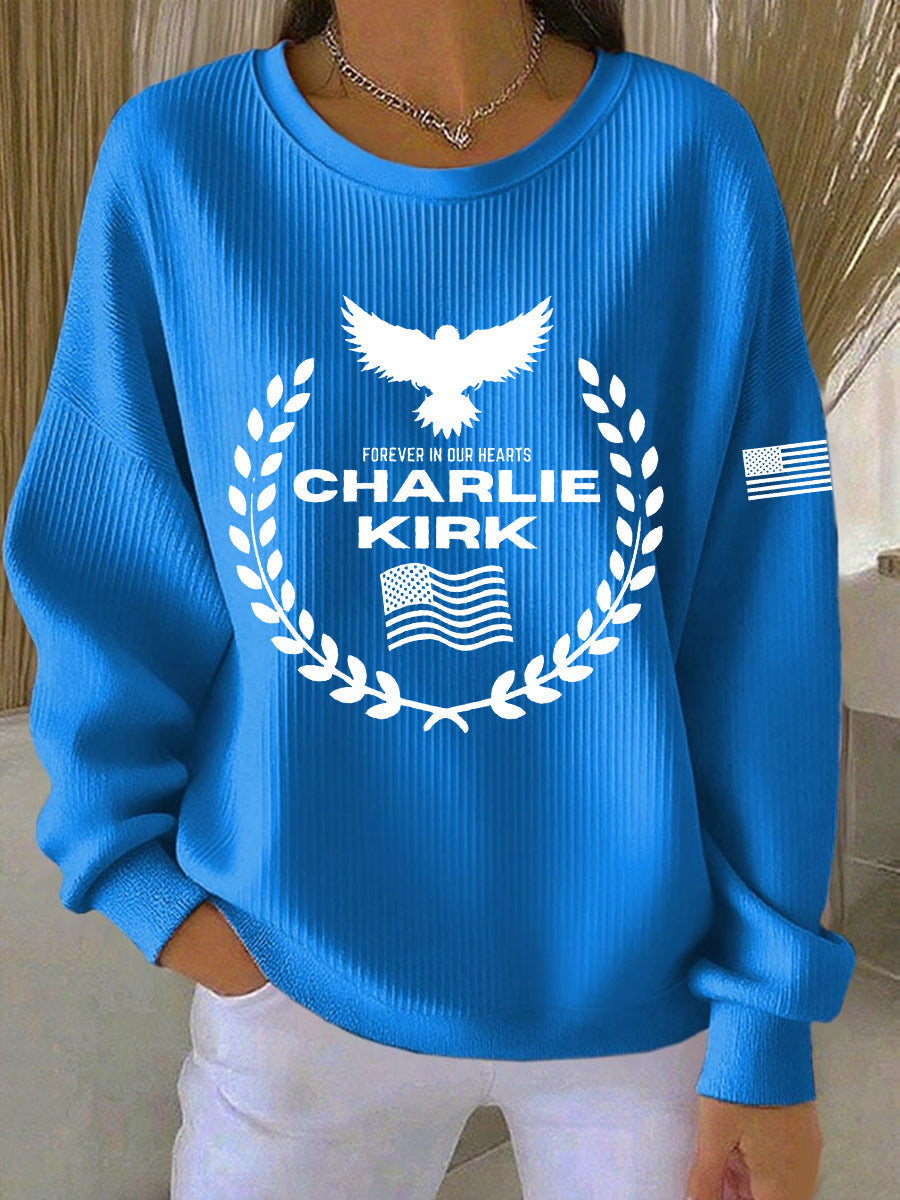 Women's patriotic sweatshirt